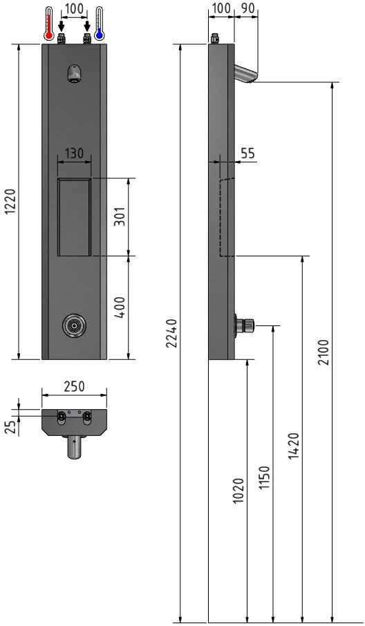 FLAIR 2 D BES Avo - 24V/DC