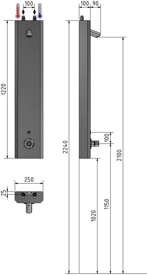 FLAIR 4 SIP D BE Avh - 24V DC
